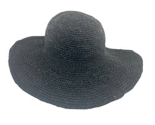 Load image into Gallery viewer, Crochet Hat Garden Lady Black - Sababa Hemp