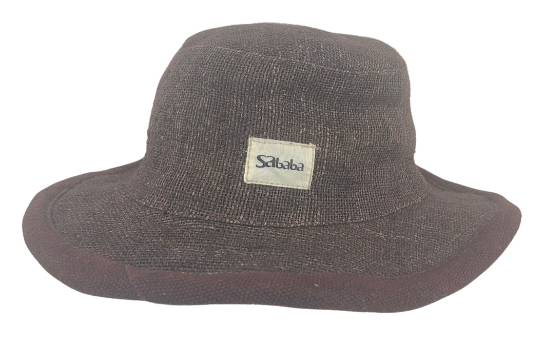 Hemp Hat Classic Design Cafe Color - Sababa Hemp