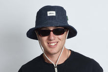 Load image into Gallery viewer, Bucket Earth Wave Blue  Hemp Hat
