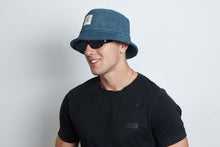 Load image into Gallery viewer, Bucket  Grey Blue   Hemp Hat