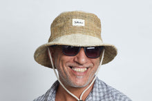 Load image into Gallery viewer, Bucket Earth Wave Cruiser White Natural  Hemp Hat