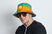 Load image into Gallery viewer, Bucket Earth Wave Tie Dye  Hemp Hat