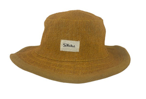 Hemp Hat Classic Design Mustered Color - Sababa Hemp
