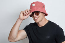 Load image into Gallery viewer, Bucket  Pink Hemp Hat