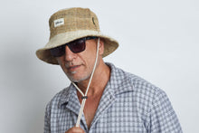 Load image into Gallery viewer, Bucket Earth Wave Cruiser White Natural  Hemp Hat