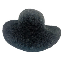 Load image into Gallery viewer, Crochet Hat Garden Lady Black