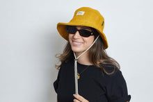 Load image into Gallery viewer, Bucket Earth Wave Yellow  Hemp Hat