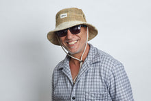 Load image into Gallery viewer, Bucket Earth Wave Cruiser White Natural  Hemp Hat