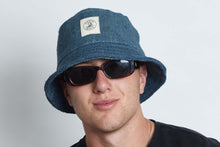 Load image into Gallery viewer, Bucket  Grey Blue   Hemp Hat