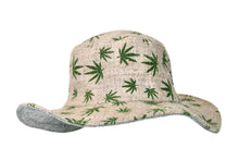 Load image into Gallery viewer, Classic Design White Color  Flowers Hemp Hat