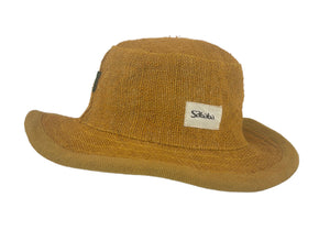 Hemp Hat Classic Design Mustered Color - Sababa Hemp