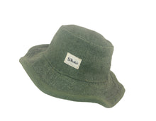 Load image into Gallery viewer, Hemp Hat Classic Design Dark Green Color - Sababa Hemp