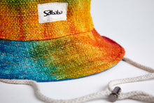 Load image into Gallery viewer, Bucket Earth Wave Tie Dye  Hemp Hat - Sababa Hemp