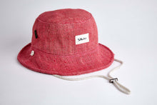 Load image into Gallery viewer, Bucket Earth Wave Pink  Hemp Hat - Sababa Hemp