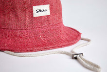 Load image into Gallery viewer, Bucket Earth Wave Pink  Hemp Hat - Sababa Hemp