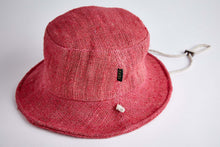 Load image into Gallery viewer, Bucket Earth Wave Pink  Hemp Hat - Sababa Hemp