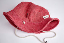 Load image into Gallery viewer, Bucket Earth Wave Pink  Hemp Hat - Sababa Hemp