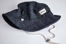 Load image into Gallery viewer, Bucket Earth Wave  Grey Hemp Hat - Sababa Hemp