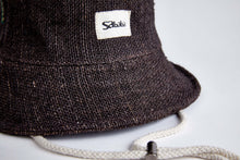 Load image into Gallery viewer, Bucket Earth Wave  cafe Hemp Hat - Sababa Hemp