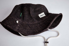 Load image into Gallery viewer, Bucket Earth Wave  cafe Hemp Hat - Sababa Hemp