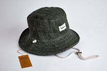 Load image into Gallery viewer, Bucket Earth Wave Green  Hemp Hat - Sababa Hemp