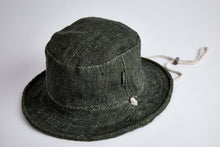 Load image into Gallery viewer, Bucket Earth Wave Green  Hemp Hat - Sababa Hemp