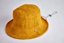 Load image into Gallery viewer, Bucket Earth Wave Mustard  Hemp hat - Sababa Hemp