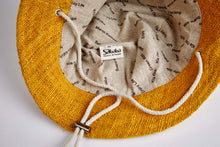 Load image into Gallery viewer, Bucket Earth Wave Mustard  Hemp hat - Sababa Hemp