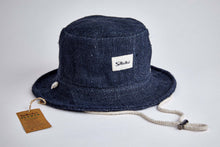 Load image into Gallery viewer, Bucket Earth Wave Blue  Hemp Hat - Sababa Hemp