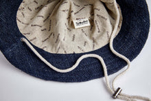 Load image into Gallery viewer, Bucket Earth Wave Blue  Hemp Hat - Sababa Hemp