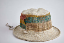 Load image into Gallery viewer, Bucket Earth Wave  Rasta  Hemp Hat - Sababa Hemp