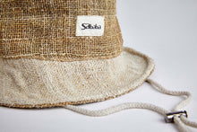 Load image into Gallery viewer, Bucket Earth Wave Cruiser White Natural  Hemp Hat - Sababa Hemp