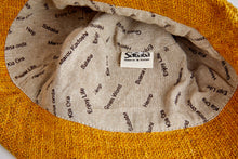 Load image into Gallery viewer, Bucket  Yellow Hemp Hat - Sababa Hemp