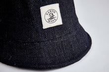 Load image into Gallery viewer, Hemp Hat Bucket Classic Design Black Color