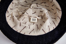 Load image into Gallery viewer, Hemp Hat Bucket Classic Design Black Color