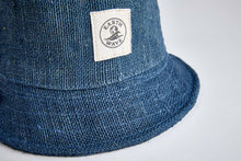 Load image into Gallery viewer, Bucket  Grey Blue   Hemp Hat - Sababa Hemp