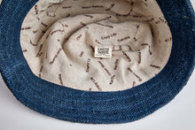 Load image into Gallery viewer, Bucket  Grey Blue   Hemp Hat - Sababa Hemp