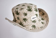 Load image into Gallery viewer, Classic Design White Color  Flowers Hemp Hat - Sababa Hemp