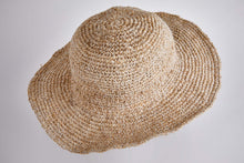 Load image into Gallery viewer, Crochet Garden Lady White Hat - Sababa Hemp
