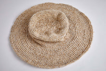 Load image into Gallery viewer, Crochet Garden Lady White Hat - Sababa Hemp