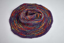 Load image into Gallery viewer, Crochet Hat Rainbow Girl Purple  Base - Sababa Hemp