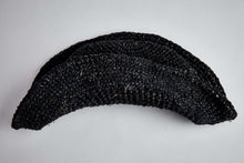Load image into Gallery viewer, Crochet Hat Garden Lady Black - Sababa Hemp