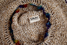 Load image into Gallery viewer, Crochet Smiley Morning Rainbow Flowers  Hemp &amp; Cotton Hat - Sababa Hemp