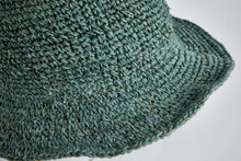 Load image into Gallery viewer, Crochet Hat Garden Lady Green - Sababa Hemp