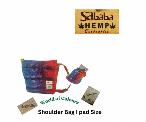Shoulder  Bag Tie Dye IPad Size