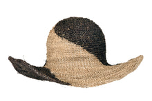Load image into Gallery viewer, Nature Lady Spiral   - pure Hemp Hat coffe and Natural - Sababa Hemp