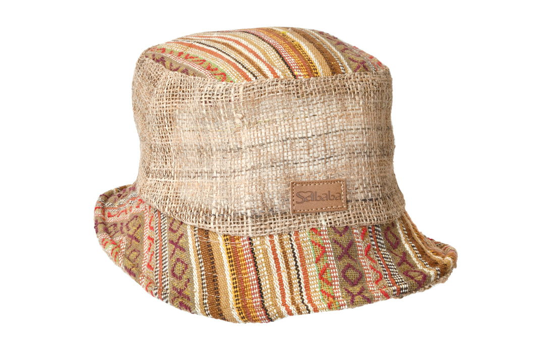Hemp Hat Bucket Design Gary Brown - Hemp Hat - Sababa Hemp